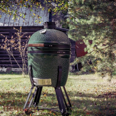 Керамический гриль Green Kamado M фото 15