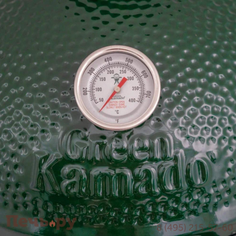 Керамический гриль Green Kamado M фото 7
