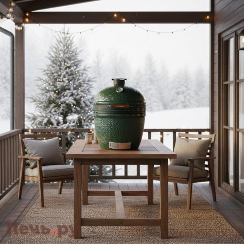 Керамический гриль Green Kamado XL фото