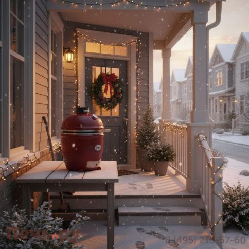 Керамический гриль Monolith Classic Pro Series 2.0 Red без ножек фото 3