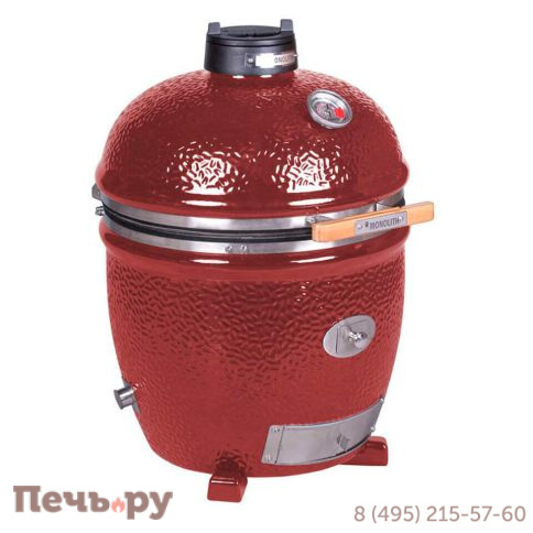 Керамический гриль Monolith Classic Pro Series 2.0 Red без ножек фото 6