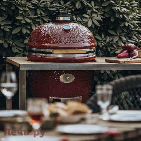 Керамический гриль Monolith Classic Pro Series 2.0 Red без ножек фото 9