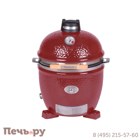 Керамический гриль Monolith Junior Red Pro 2.0 фото 4