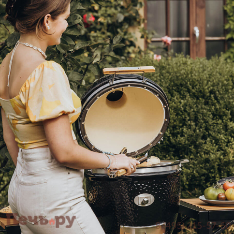 Керамический гриль Monolith Junior Red Pro 2.0 фото 5