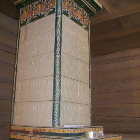 Кирпичная печь с кафелем и лежанкой, арт. 246747 фото 5