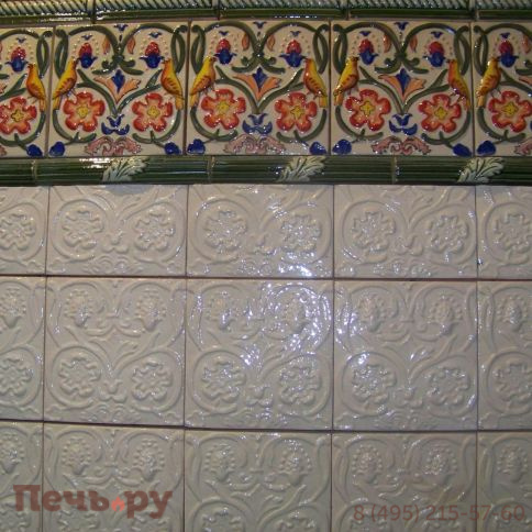 Кирпичная печь с кафелем и лежанкой, арт. 246747 фото 7