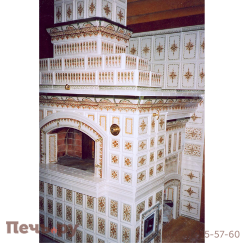 Кирпичная печь с кафелем и лежанкой, арт. 246755 фото 4