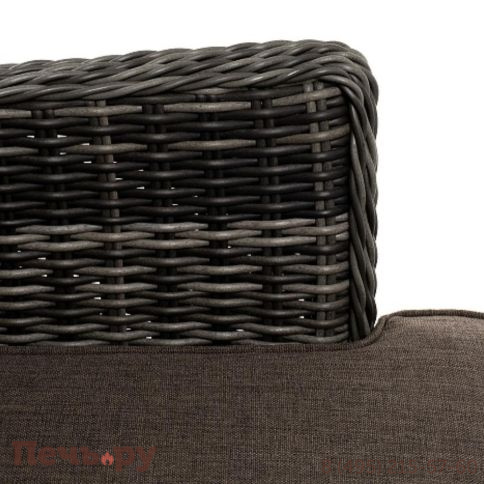 Кофейный комплект 4SiS Алиса из искусственного ротанга, цвет коричневый фото 4