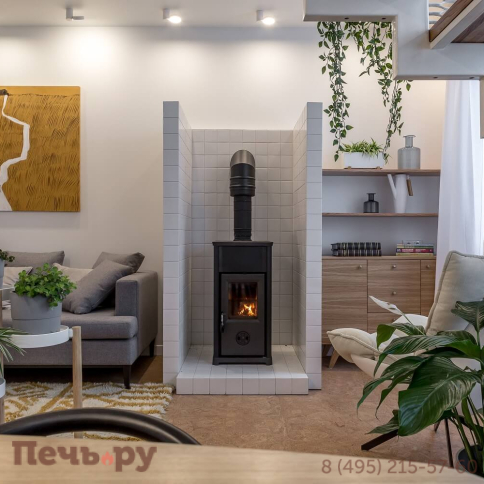 Комплект дымохода Schiedel Permeter, нержсталь, черный,  проход через стену, задний выход + изоляционные материалы фото 35