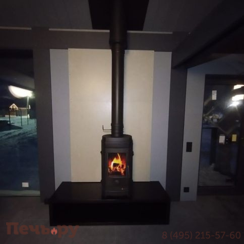 Комплект Феррум BlackSide, нержсталь, черный, проход через крышу, верхний выход фото 15