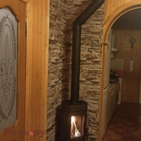 Комплект Феррум BlackSide, нержсталь, черный, проход через крышу, верхний выход фото 17