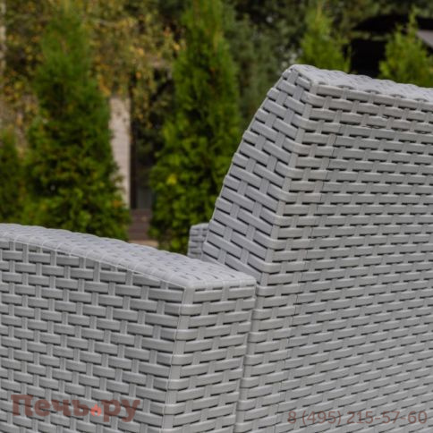 Комплект кресел Royal Family Lana светло-серые фото 4