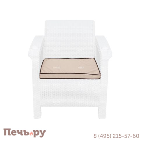 Комплект кресел TWEET Double Seat, цвет: белый фото 2