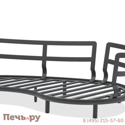 Комплект лаунж мебели Brafritid Gotland, антрацит/серый, алюминий фото 13