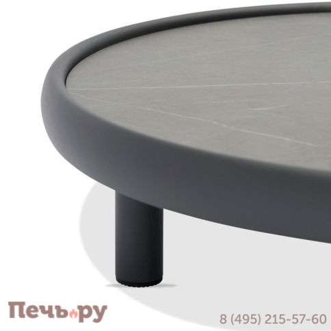 Комплект лаунж мебели Brafritid Gotland, антрацит/серый, алюминий/тик фото 19