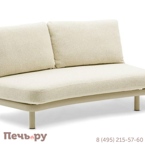 Комплект лаунж мебели Brafritid Gotland, бежевый, алюминий/тик фото 15