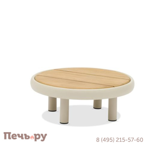 Комплект лаунж мебели Brafritid Gotland, бежевый, алюминий/тик фото 20