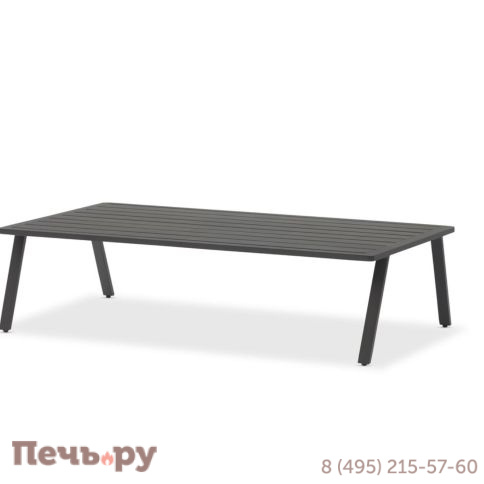 Комплект лаунж мебели Brafritid Malmo с 2-х местным диваном, антрацит/светло-серый, алюминий фото 11