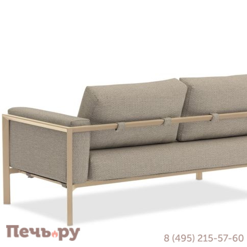 Комплект лаунж мебели Brafritid Stockholm 1 бежевый/коричневый, алюминий фото 5