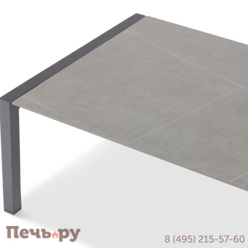 Комплект лаунж мебели Brafritid Stockholm 3 антрацит/серый, алюминий фото 8