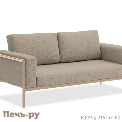 Комплект лаунж мебели Brafritid Stockholm 5 бежевый/коричневый, алюминий фото 4