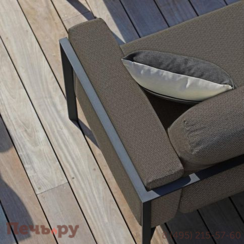 Комплект лаунж мебели Brafritid Stockholm серый, алюминий фото 3