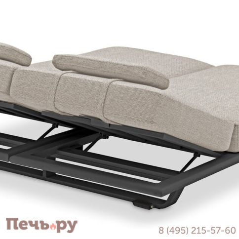 Комплект лежаков Brafritid Gotland антрацит/серый, алюминий/тик фото 8