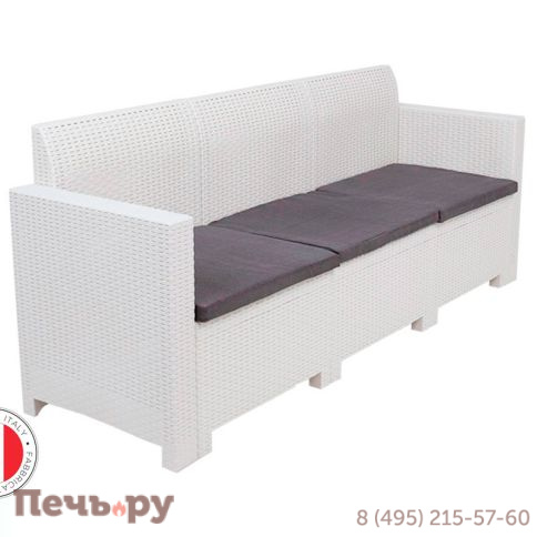 Комплект мебели NEBRASKA SOFA 3 (3х местный диван), белый фото