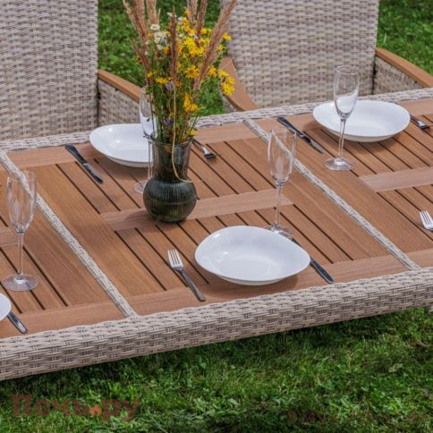 Комплект мебели Royal Family Amelia бежевого цвета на 8 персон фото 5