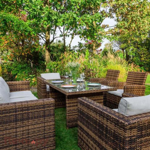 Комплект мебели Royal Family Karl Plus коричневого цвета фото 3