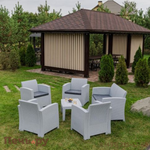 Комплект мебели Royal Family LANA L светло-серый фото 2