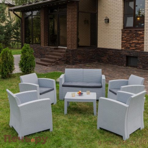 Комплект мебели Royal Family LANA L светло-серый фото