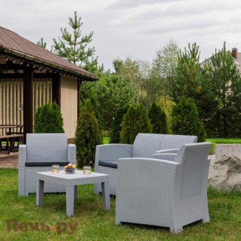 Комплект мебели Royal Family LANA S светло-серый фото 2