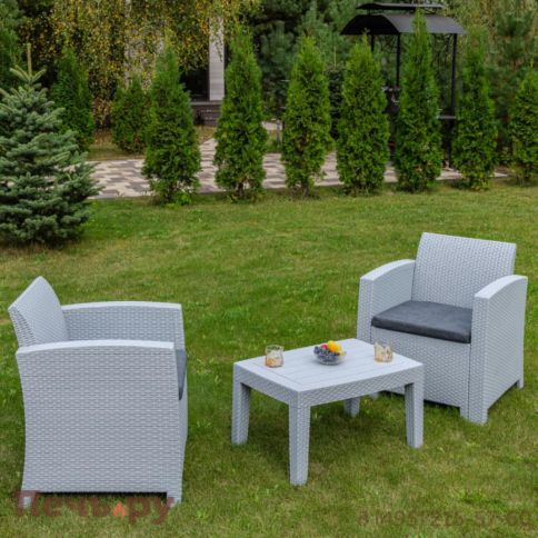 Комплект мебели Royal Family LANA XS светло-серый фото 2