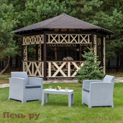 Комплект мебели Royal Family LANA XS светло-серый фото