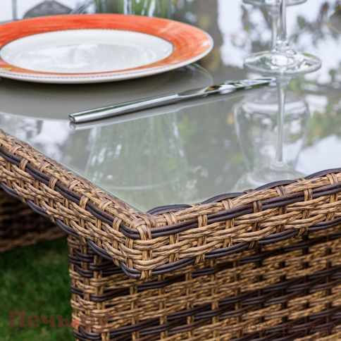 Комплект мебели Royal Family Zorro Plus коричневого цвета фото 3