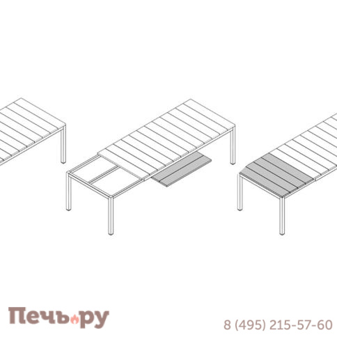 Комплект обеденный Gardeck Nardi Rio-Palma Set фото 7