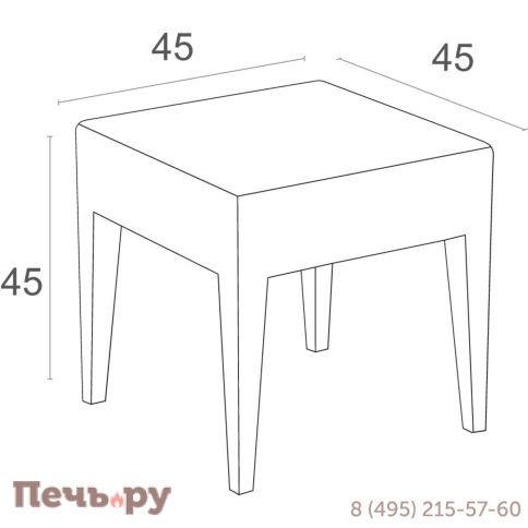 Комплект пластиковой плетеной мебели Siesta Contract Miami Lounge фото 6