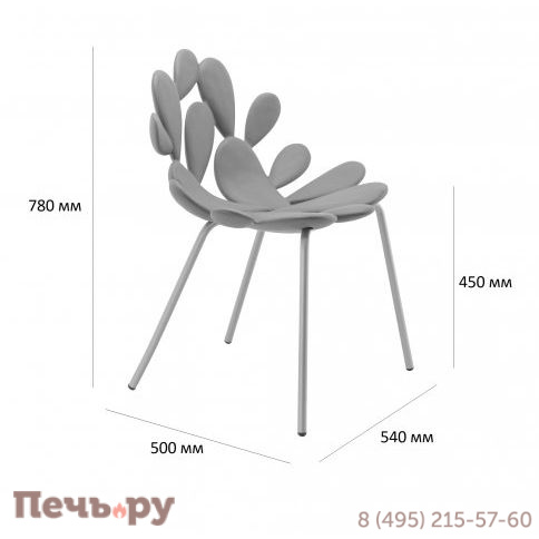 Комплект пластиковых стульев Qeeboo Filicudi Set 2 фото 15