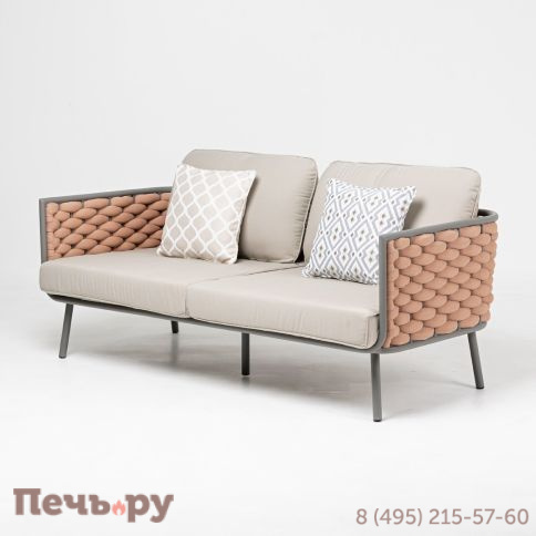 Комплект плетеной лаунж мебели RosaDesign Manhattan 081/LG3-MANH фото 2