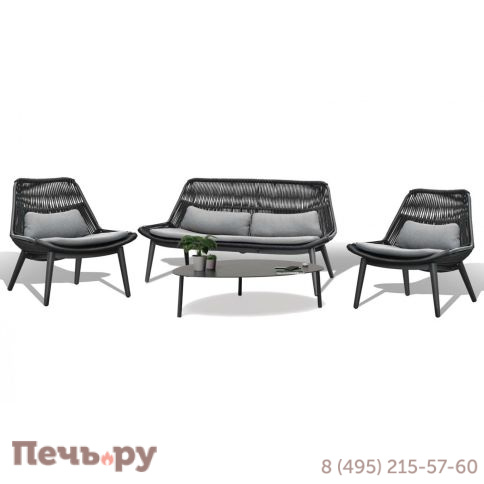 Комплект плетеной мебели Grattoni Como фото