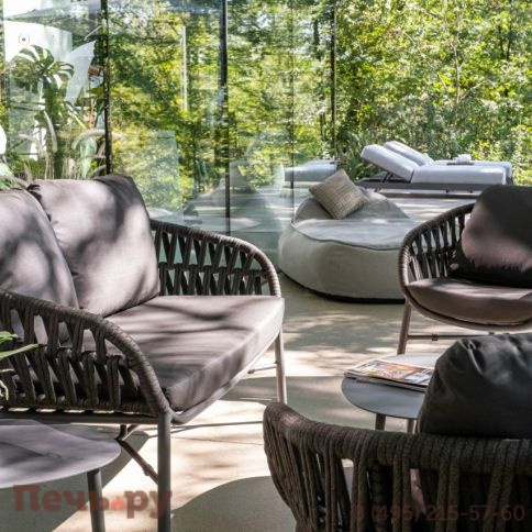 Комплект плетеной мебели Grattoni Tahiti фото 7