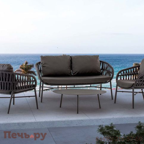 Комплект плетеной мебели Grattoni Tahiti фото 9