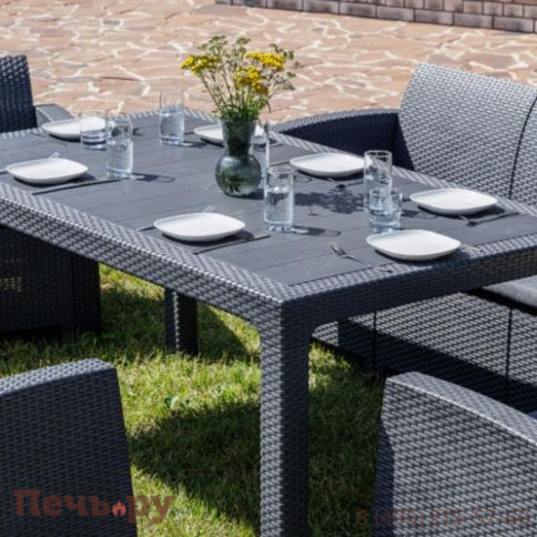 Комплект Royal Family GRAND LANA DINING L графит фото 6