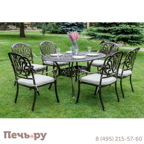 Комплект Royal Family WILHELM из литого алюминия на 6 персон фото