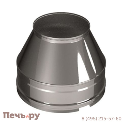 Конус с изоляцией KFvDR Вулкан V50R (AISI 321 0.5мм + AISI 304 0.5мм) фото