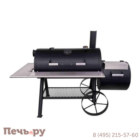 Коптильня Oklahoma Joe's Longhorn Reverse Flow Limited Edition фото 4