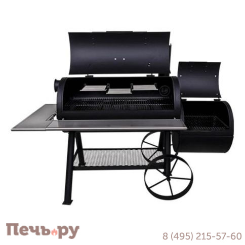 Коптильня Oklahoma Joe's Longhorn Reverse Flow Limited Edition фото 5