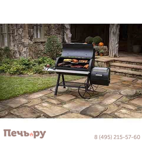 Коптильня Oklahoma Joe's Longhorn Reverse Flow Limited Edition фото 6
