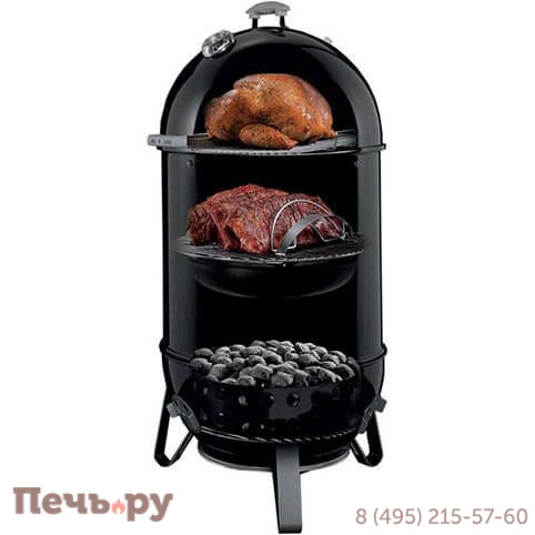 Коптильня Weber Smokey Mountain Cooker 57 см фото 5
